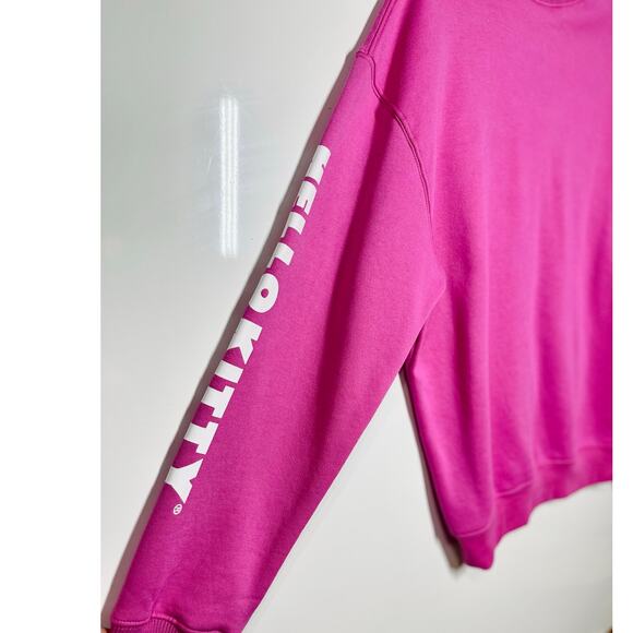 Hello Kitty And Friends Sweatshirt Women's Large Pink Long Sleeve TV Graphic - Picture 7 of 8